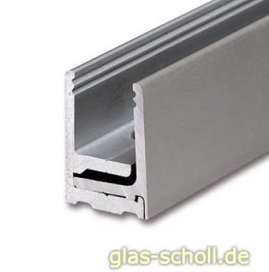 Glas Scholl Webshop Rahmen Wandanschluss Klemmprofil F R Ganz Glas