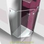 Papillon 135° Glas-Glas Duschtür-Anschlagband (keine Magnettechnik) Edelstahlfinish PVD