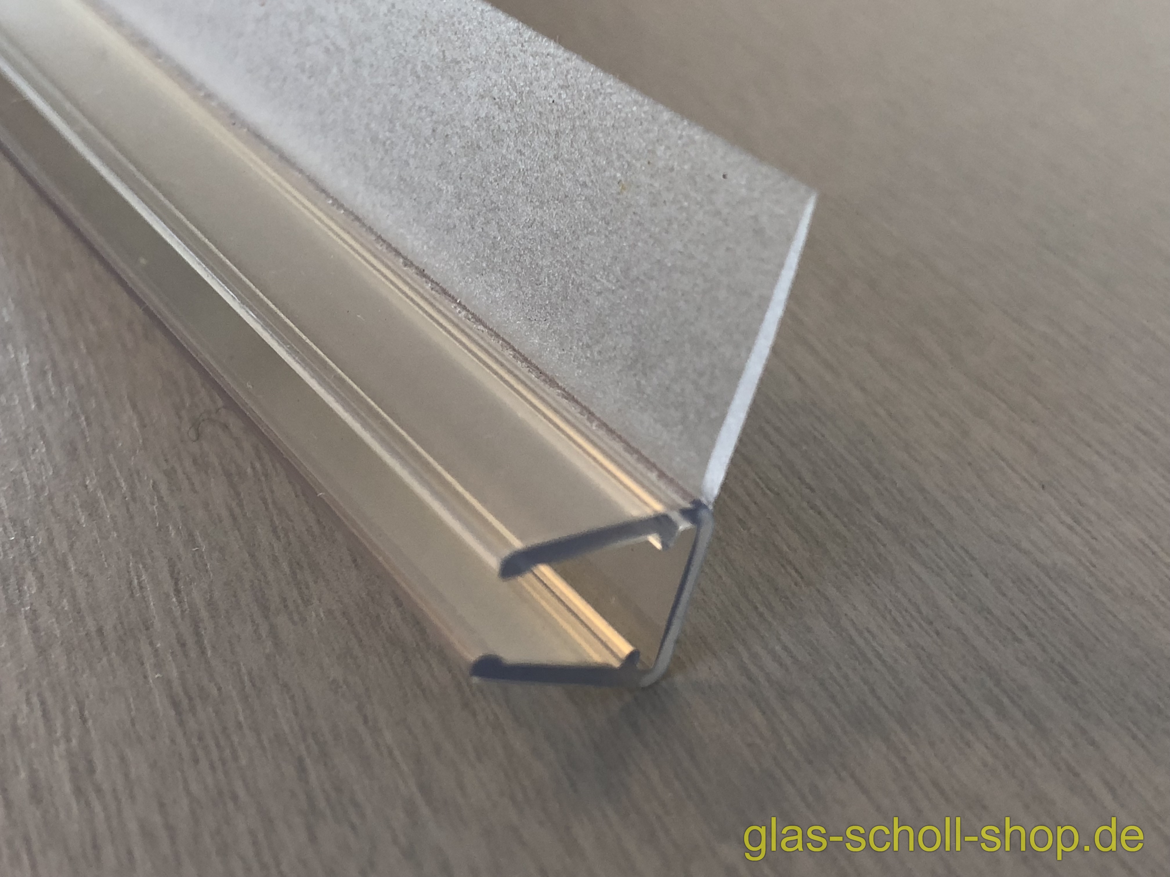 Glas Scholl Webshop  Dichtprofil für 15mm versetzte Schiebetüren